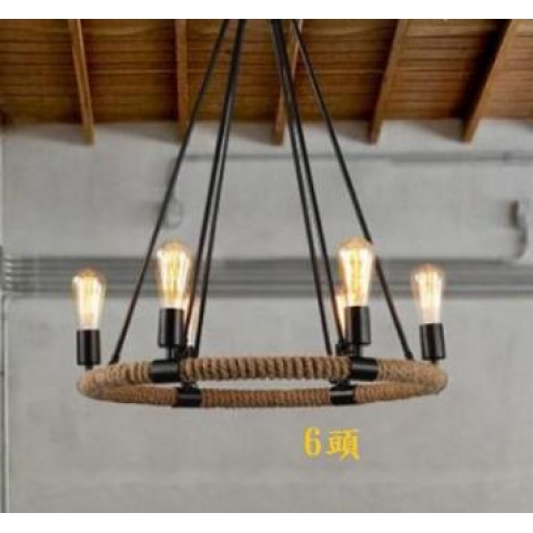 復古工業裝飾的吊燈